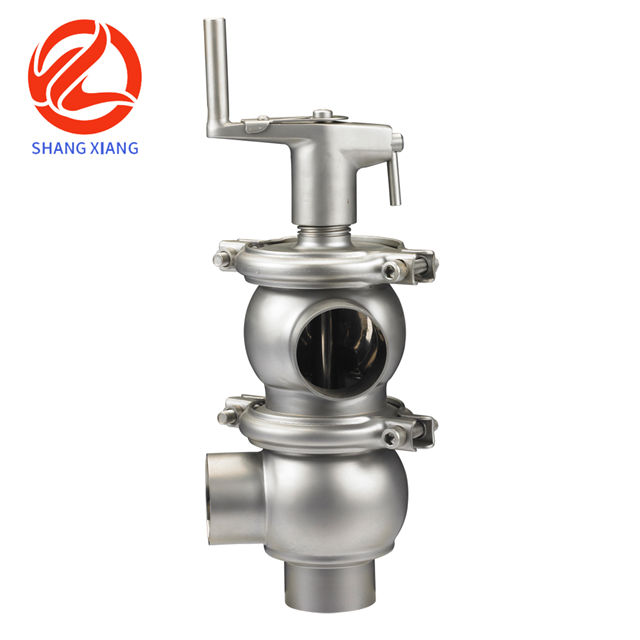 Sanitary directional valve